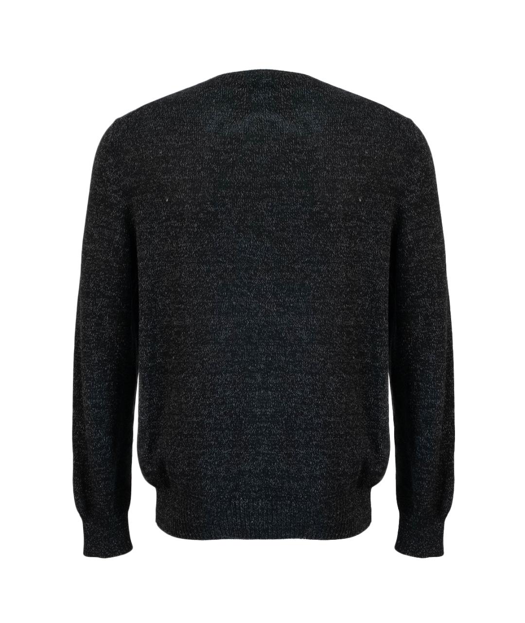LOUIS VUITTON PRE-OWNED Черный хлопковый джемпер / свитер, фото 2
