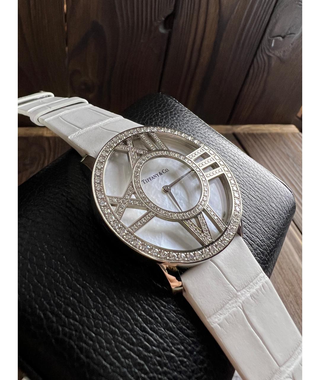 TIFFANY&CO Белые часы из белого золота, фото 6