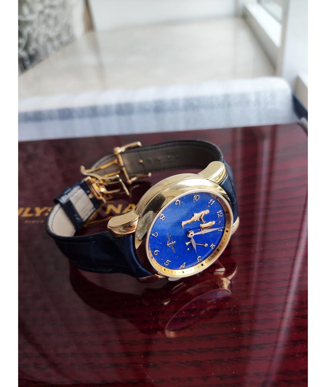 Ulysse Nardin Золотые часы из розового золота, фото 4