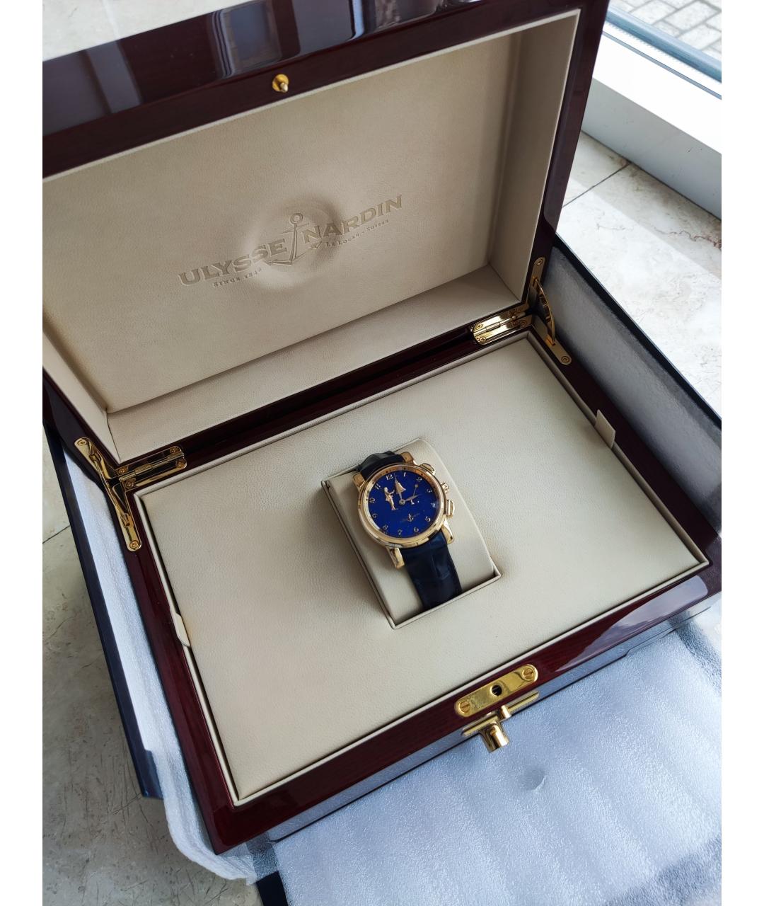 Ulysse Nardin Золотые часы из розового золота, фото 2