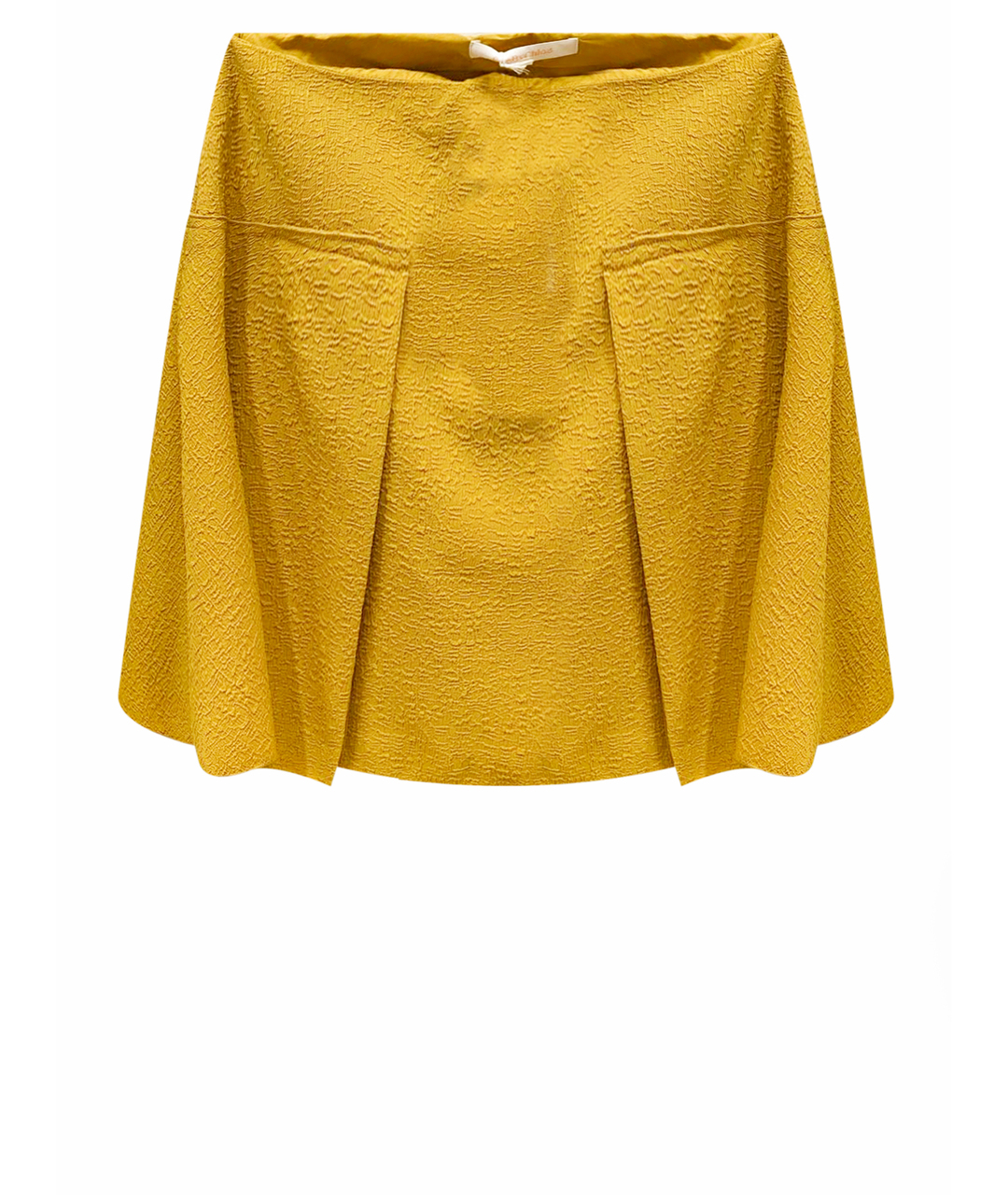 SEE BY CHLOE Желтая полиэстеровая юбка мини, фото 1