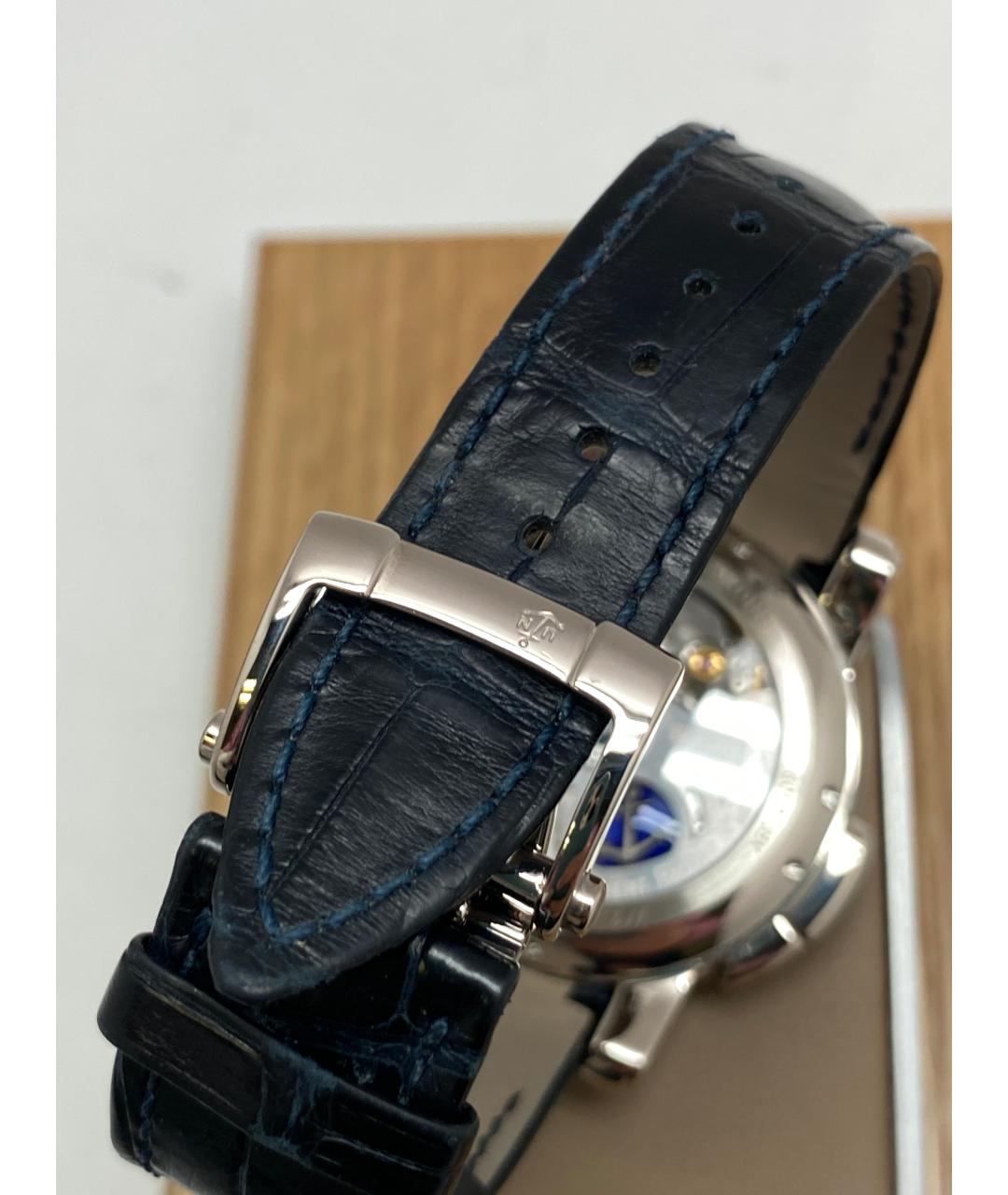 Ulysse Nardin Синие часы из белого золота, фото 5