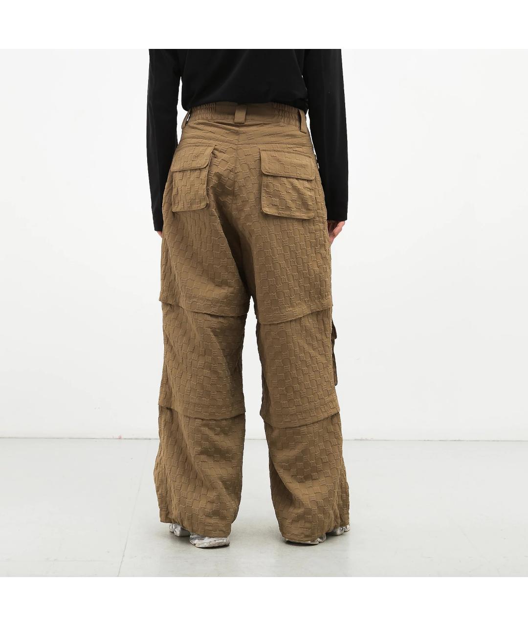 MISBHV Бежевые полиэстеровые повседневные брюки, фото 8