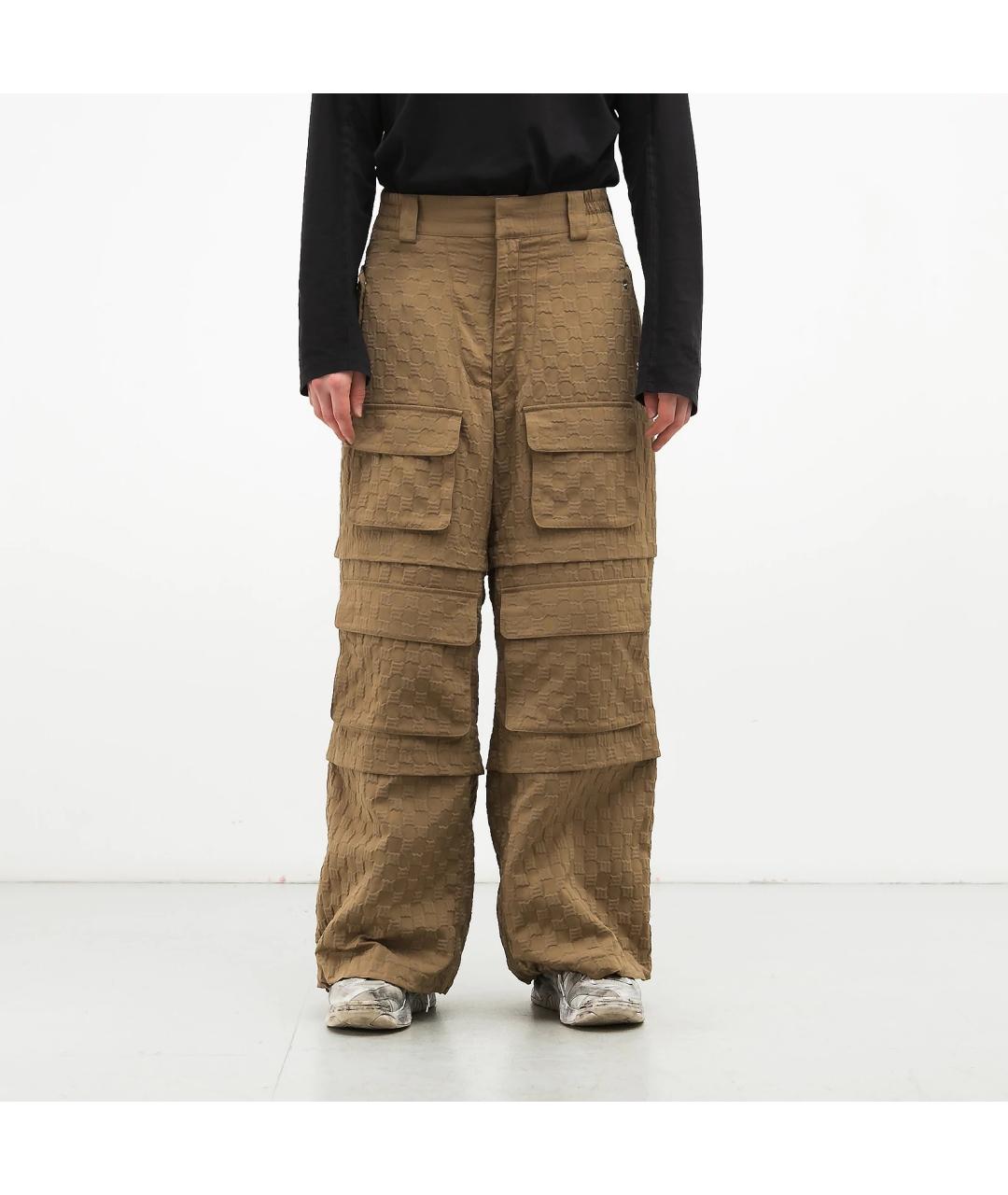 MISBHV Бежевые полиэстеровые повседневные брюки, фото 6