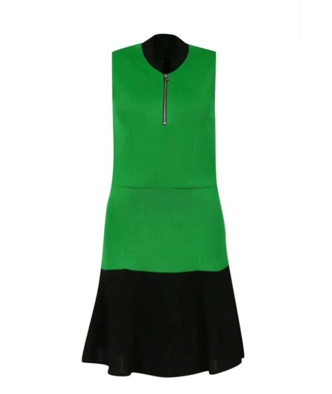 BARBARA BUI Зеленые вискозное повседневное платье, фото 1
