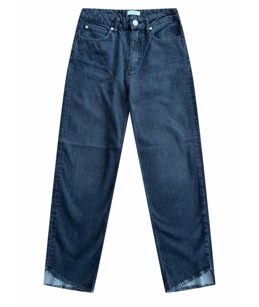 SANDRO Черные прямые джинсы, фото 1