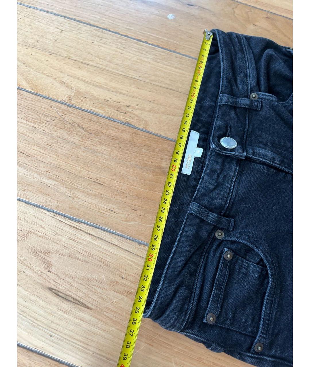 MAJE Черные прямые джинсы, фото 6