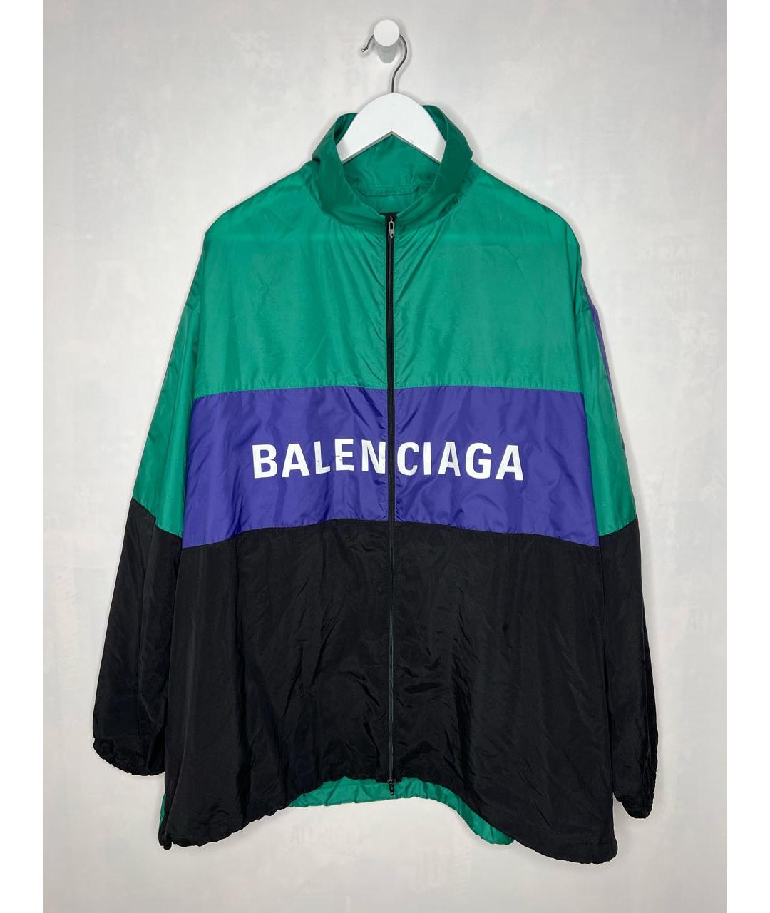 BALENCIAGA Мульти полиэстеровая куртка, фото 2