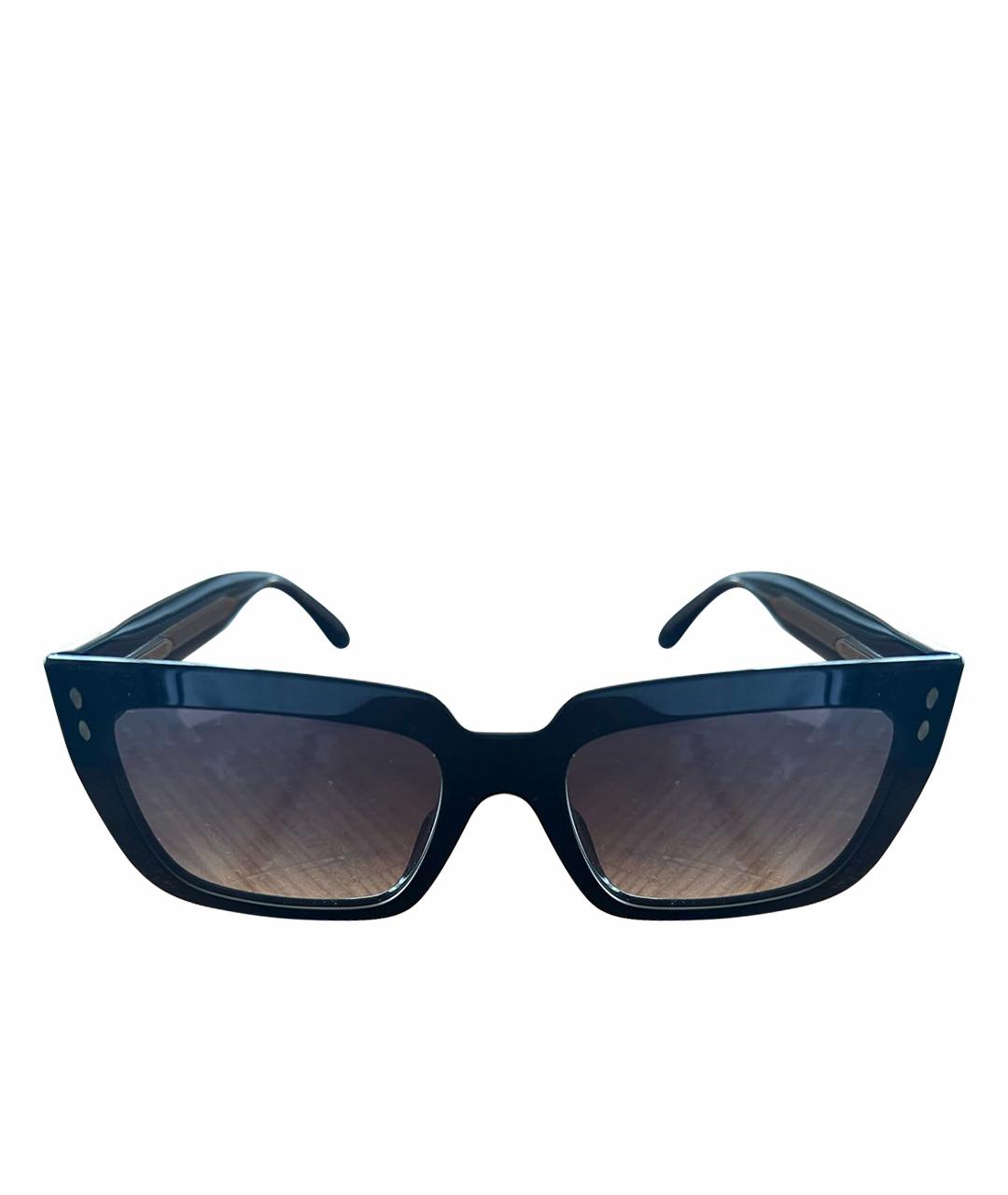 ISABEL MARANT Черные пластиковые солнцезащитные очки, фото 1