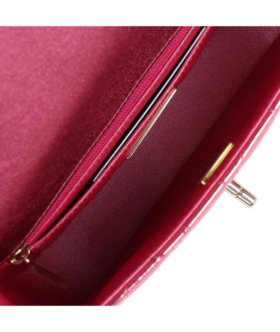 CHANEL PRE-OWNED Розовая сумка через плечо, фото 4