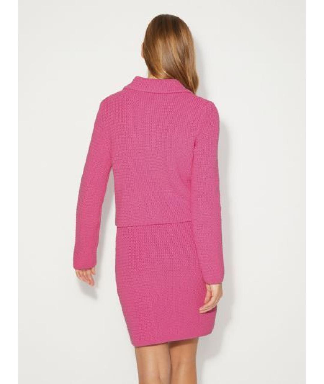 12 STOREEZ Розовый хлопковый жакет/пиджак, фото 2