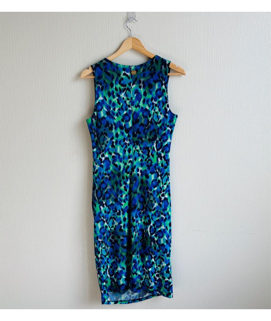 BLUGIRL Синее вискозное повседневное платье, фото 2