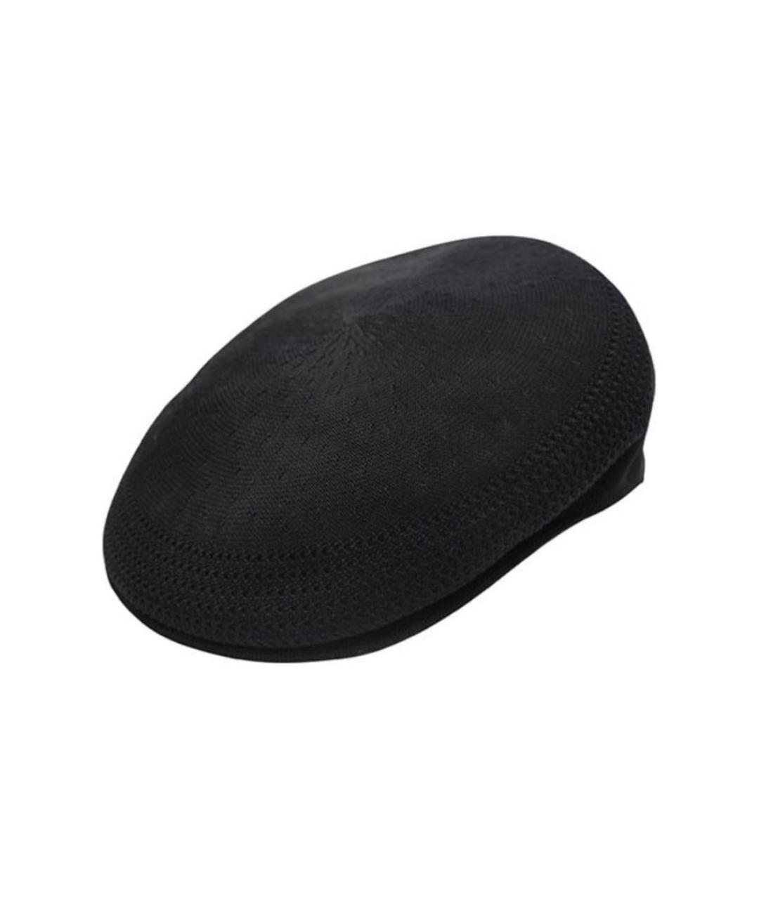 Kangol Черная хлопковая шляпа, фото 2