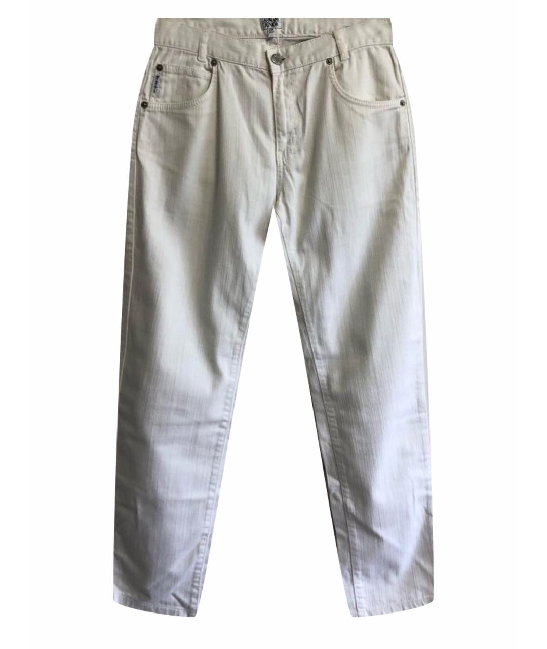 ARMANI JUNIOR Белые детские джинсы, фото 1