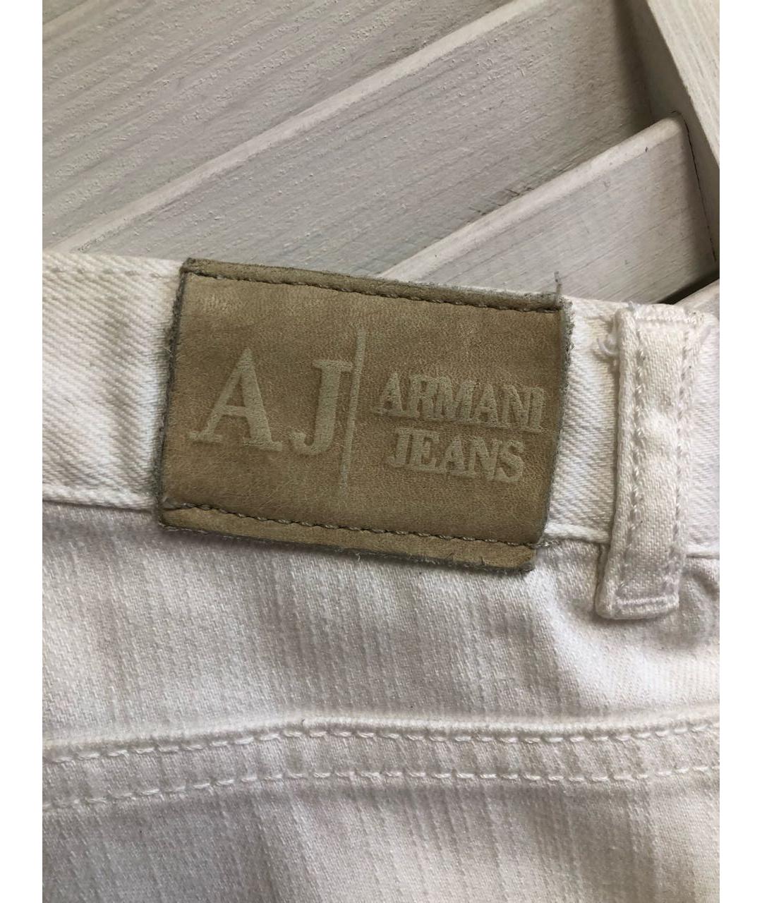 ARMANI JUNIOR Белые детские джинсы, фото 5