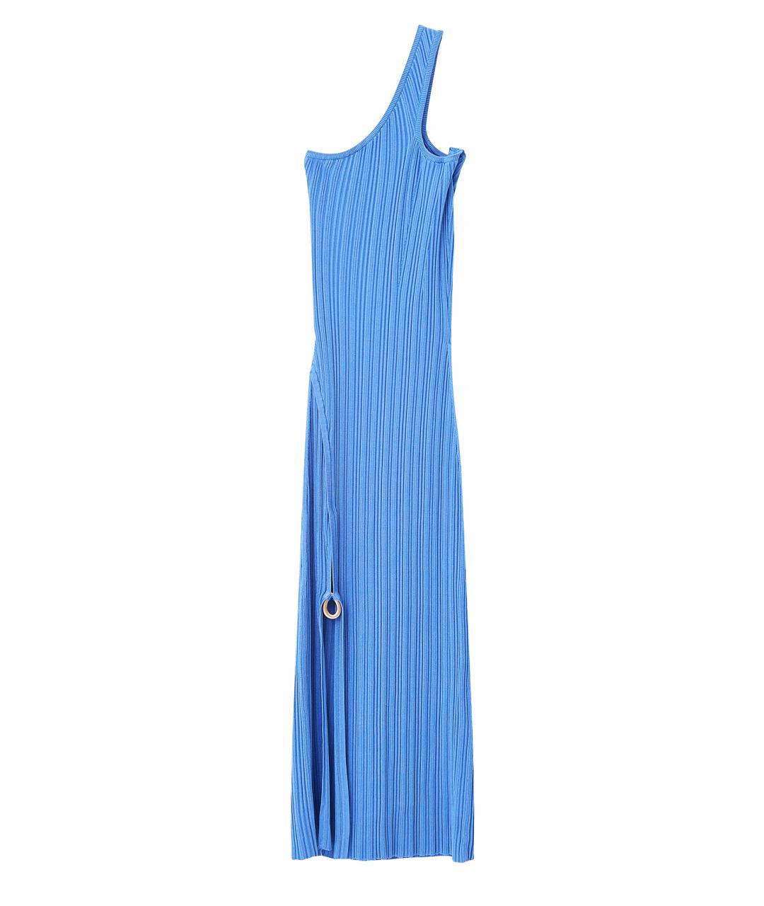 CULT GAIA Голубое вискозное повседневное платье, фото 1