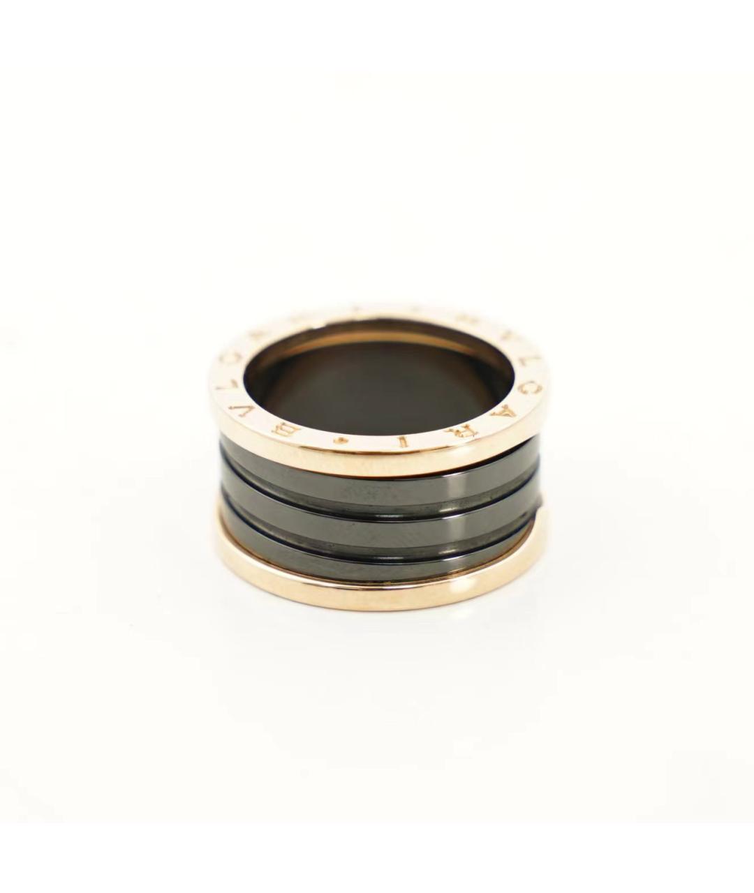 BVLGARI Черное керамическое кольцо, фото 5