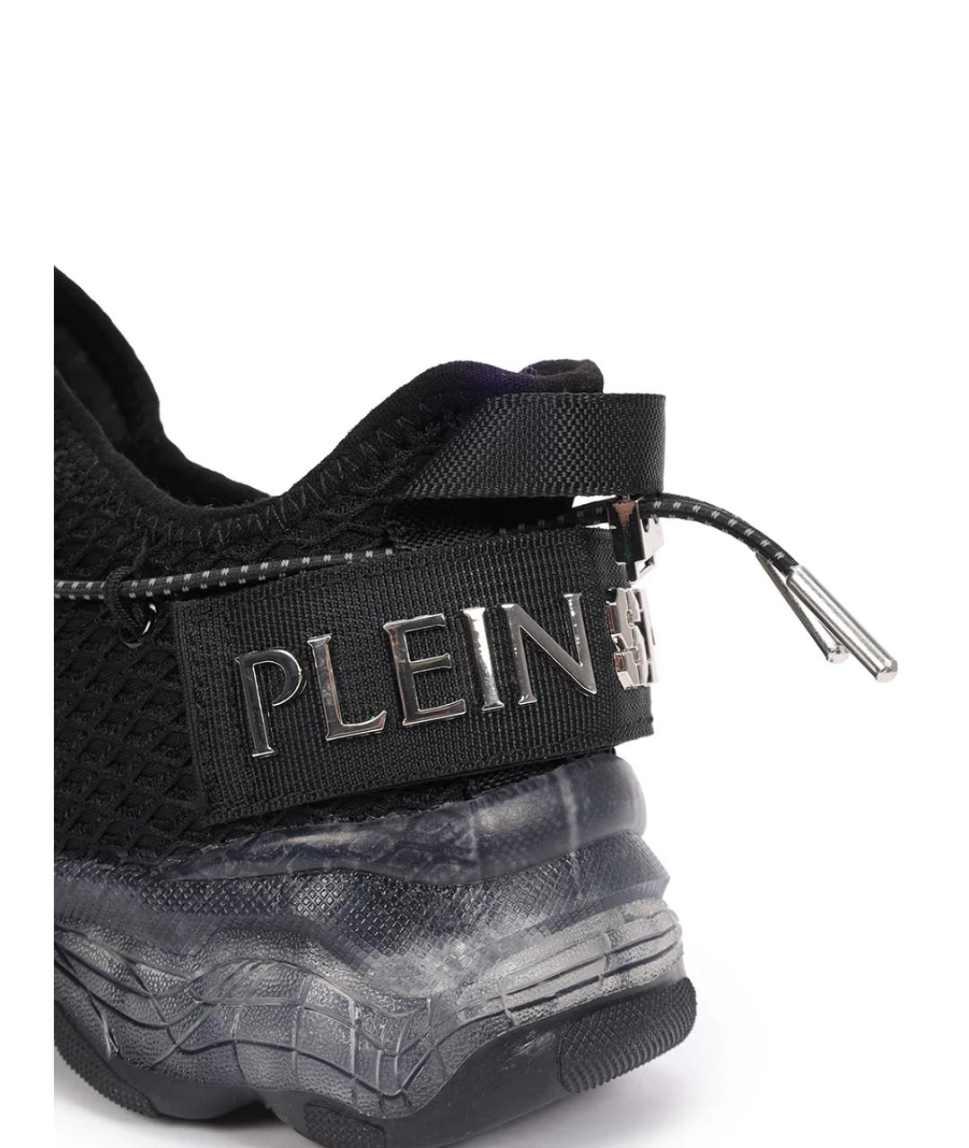 PLEIN SPORT Черные высокие кроссовки / кеды, фото 5