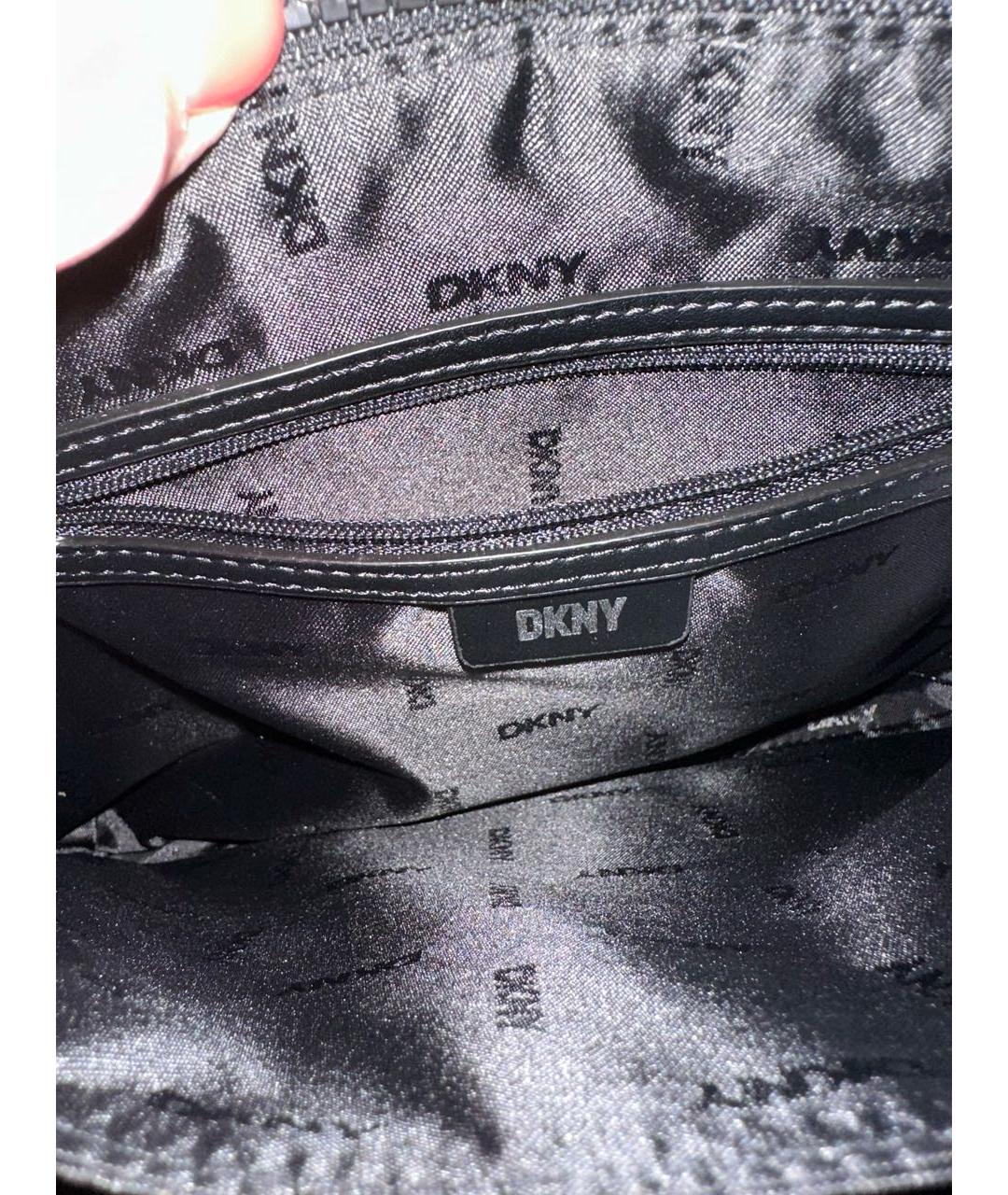 DKNY Черная сумка через плечо, фото 5