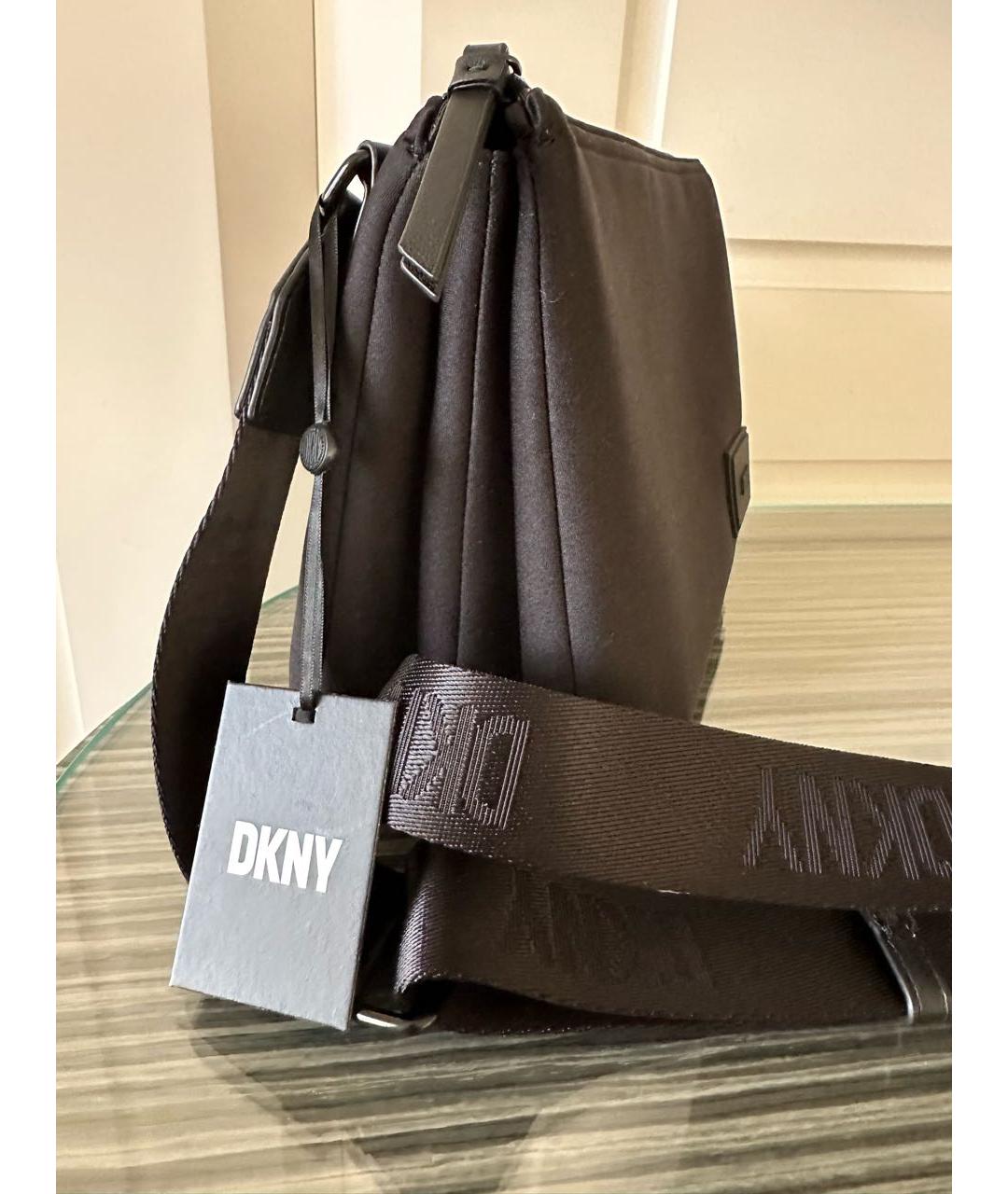 DKNY Черная сумка через плечо, фото 2
