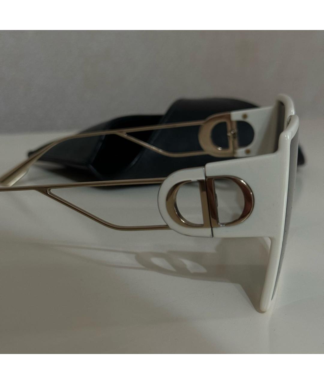 CHRISTIAN DIOR PRE-OWNED Бежевые пластиковые солнцезащитные очки, фото 3