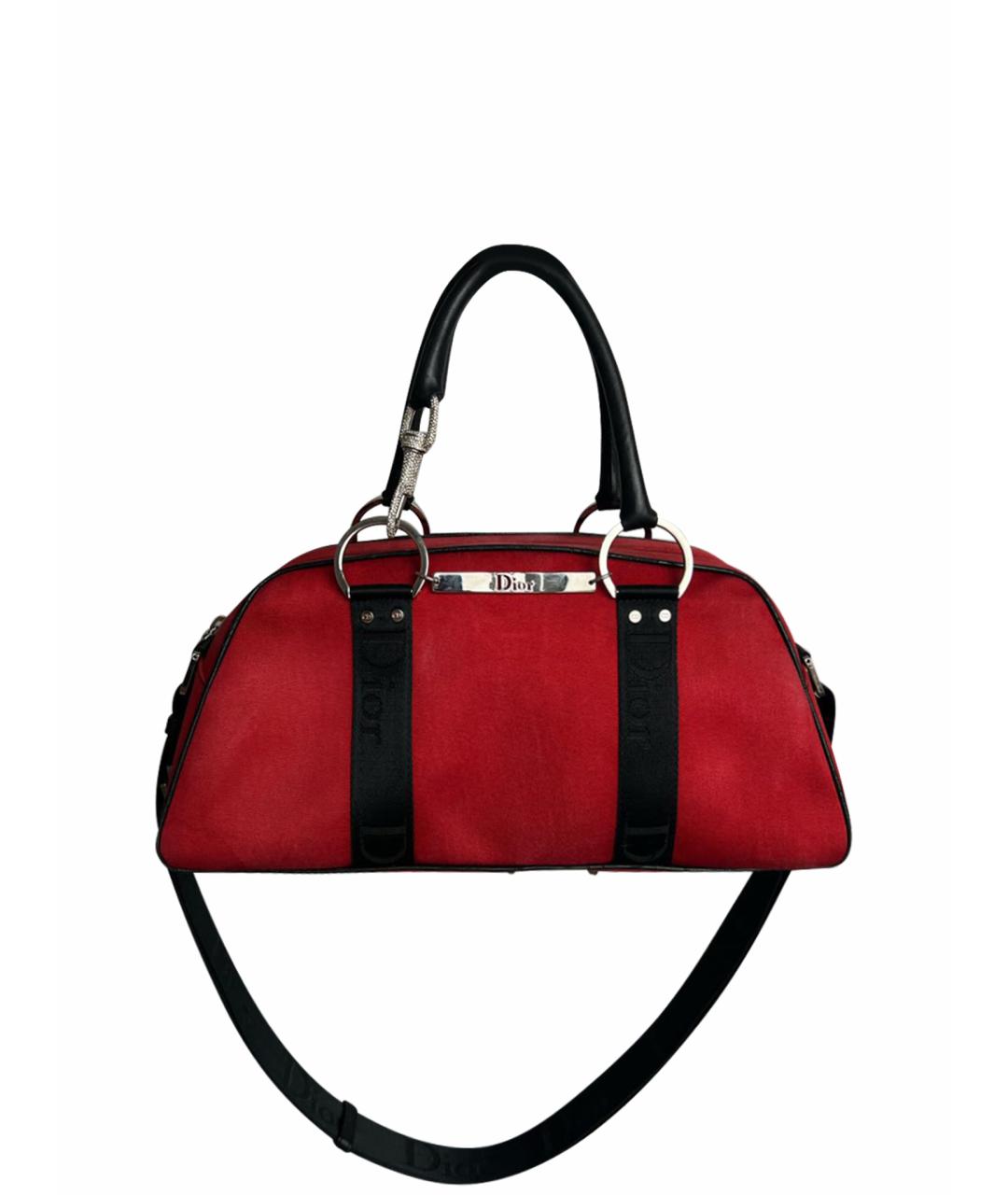 CHRISTIAN DIOR PRE-OWNED Красная сумка с короткими ручками, фото 1