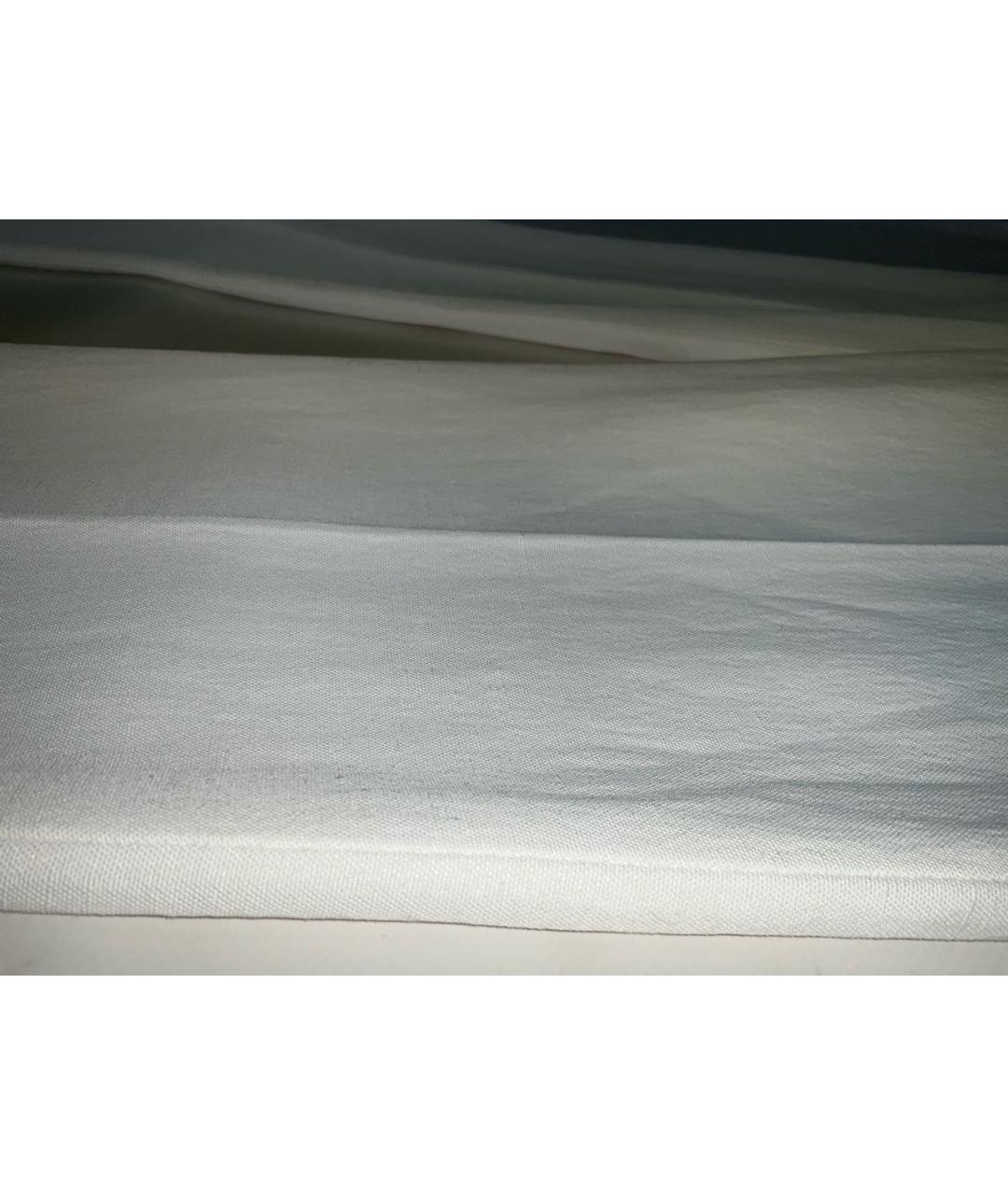 ERMANNO SCERVINO Белые льняные прямые брюки, фото 2