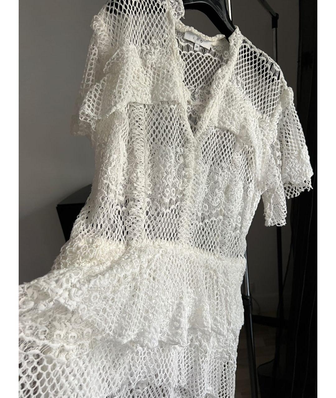 IRO Белое платье, фото 4