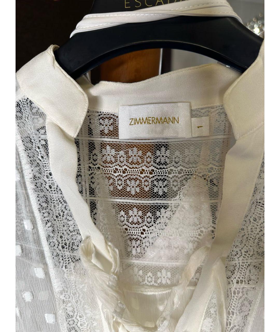 ZIMMERMANN Белое повседневное платье, фото 3