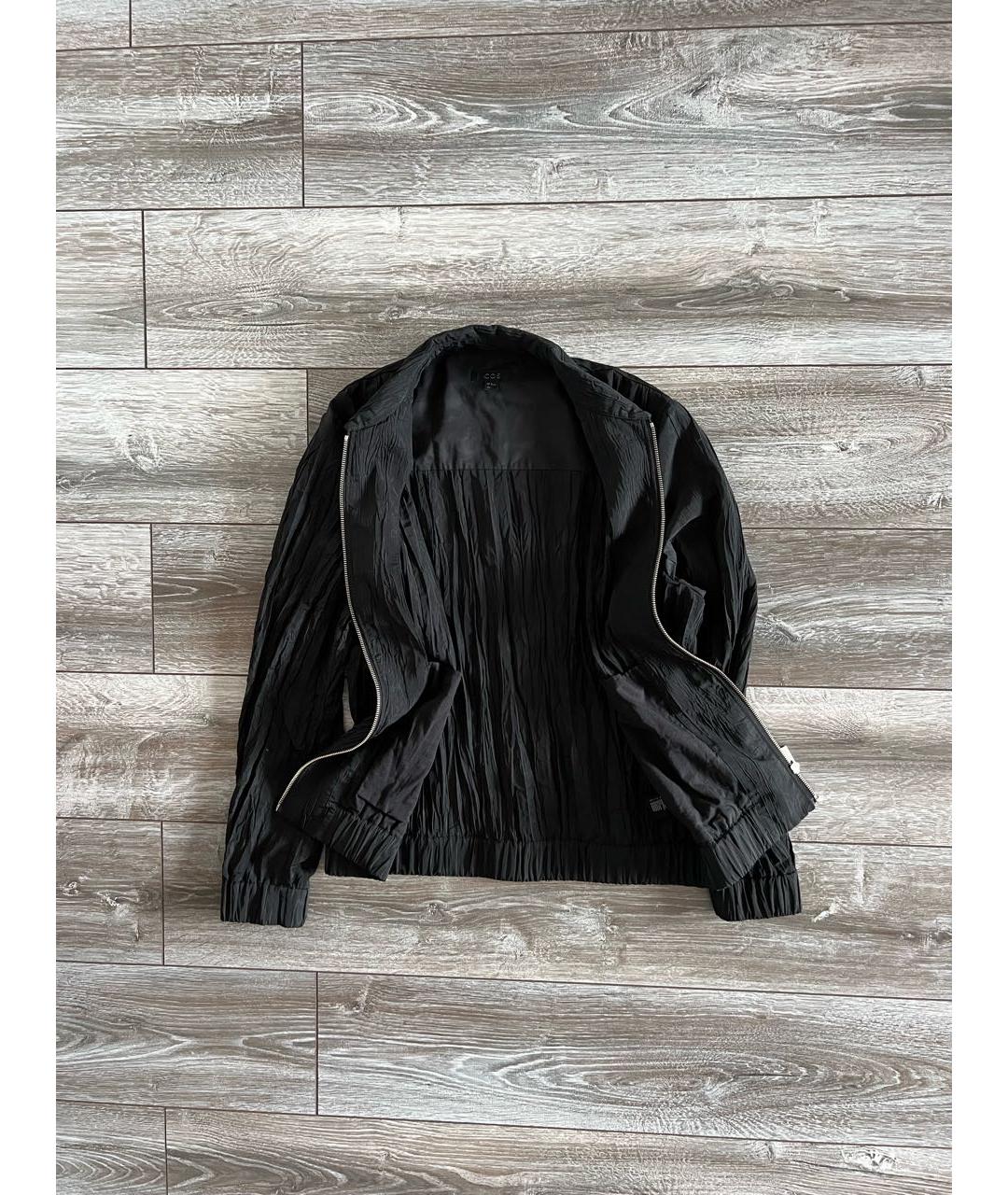 COS Черная полиэстеровая куртка, фото 3