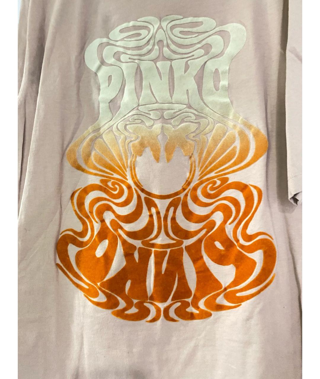 PINKO Розовая футболка, фото 3
