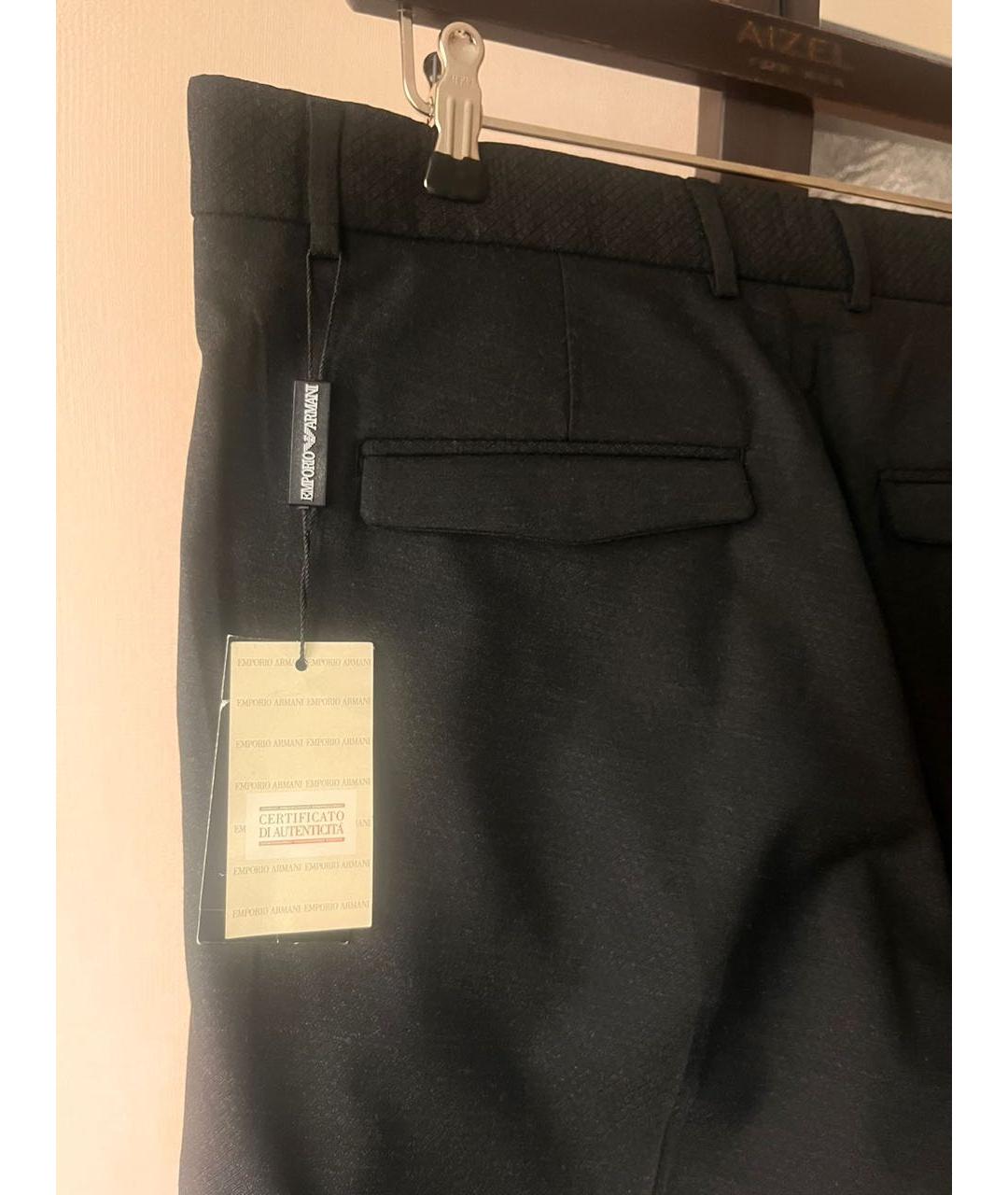 EMPORIO ARMANI Мульти классические брюки, фото 3