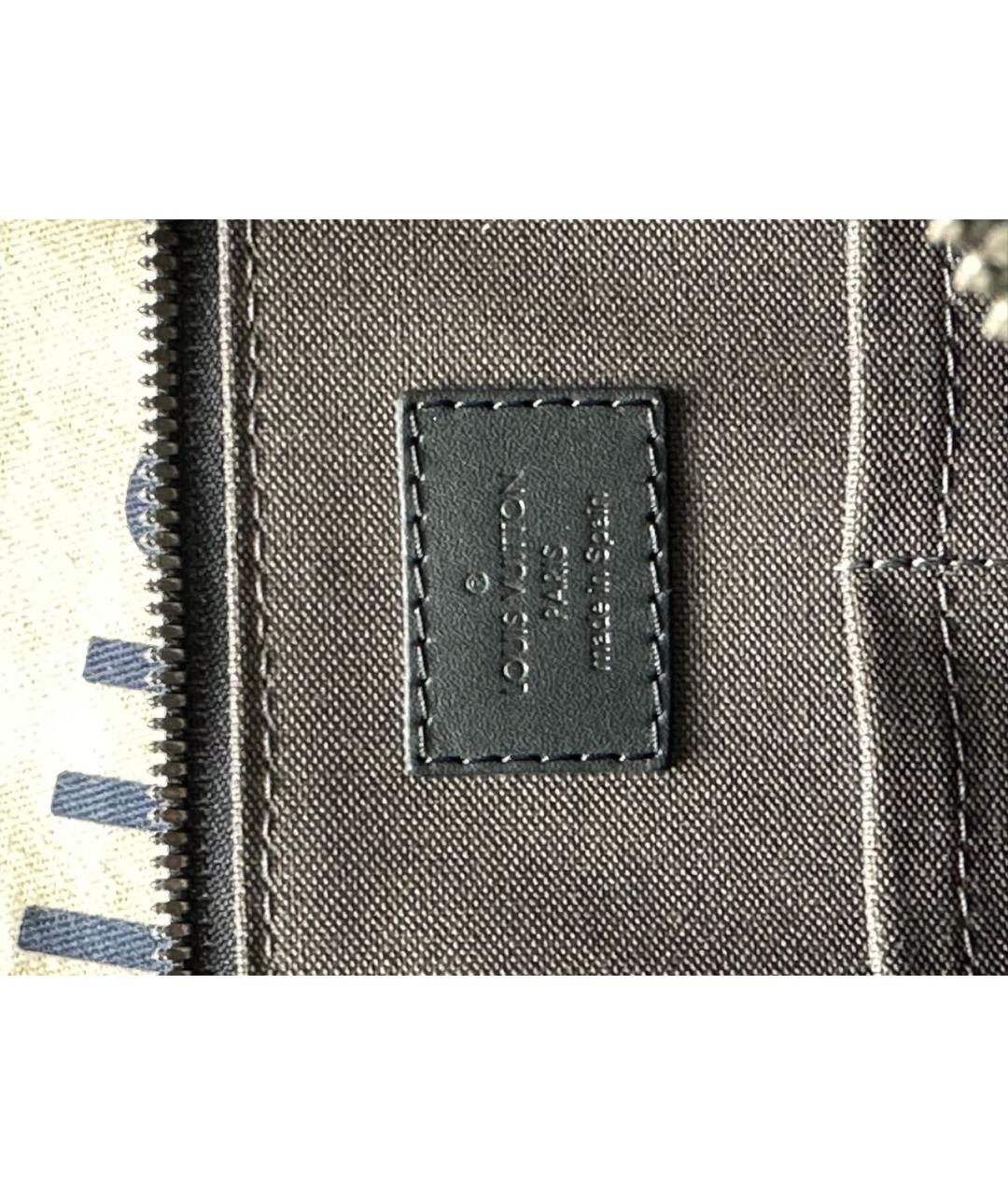 LOUIS VUITTON PRE-OWNED Черный кожаный портфель, фото 6