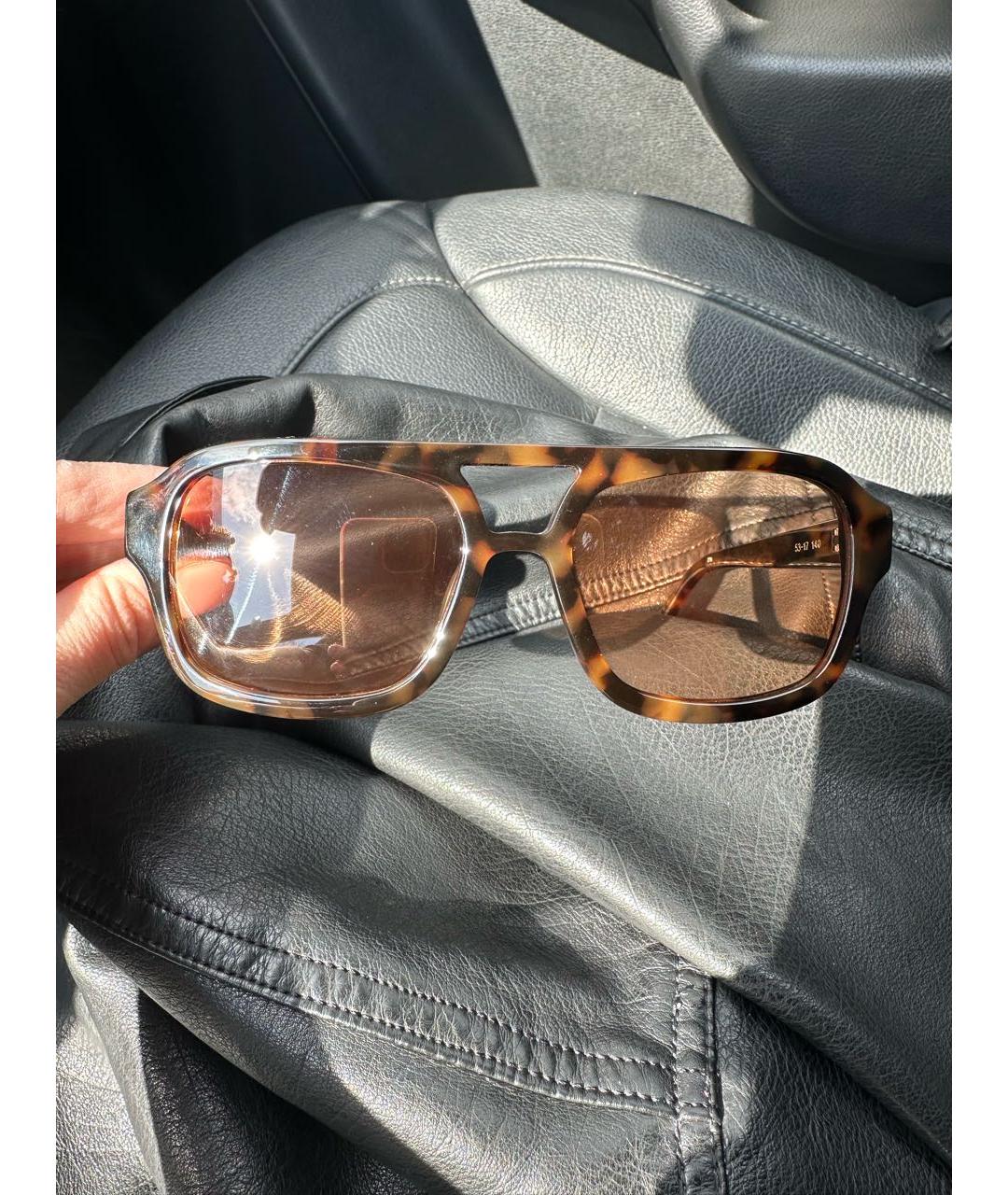 Vehla Коричневые пластиковые солнцезащитные очки, фото 7