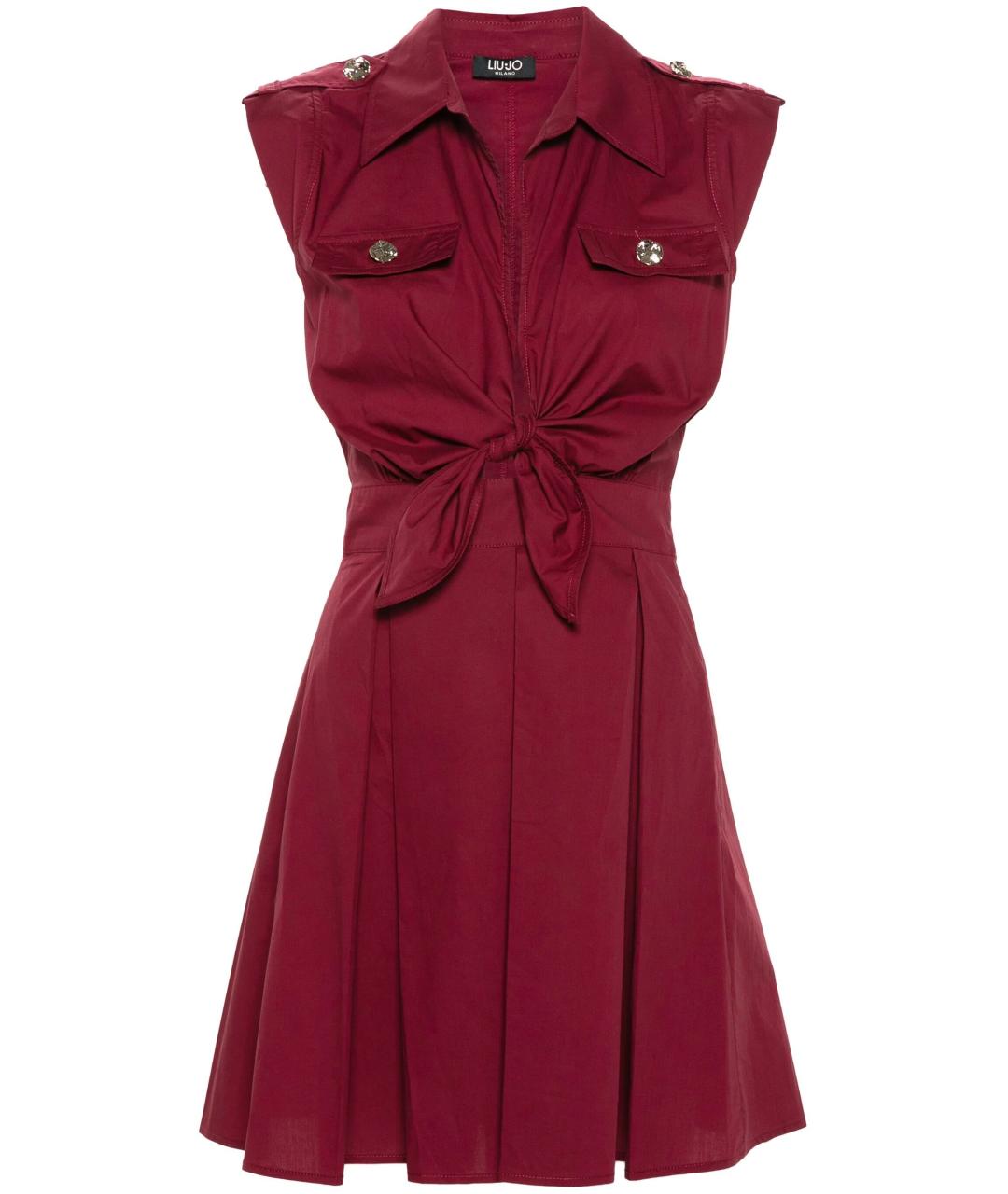 LIU JO Красное коктейльное платье, фото 1