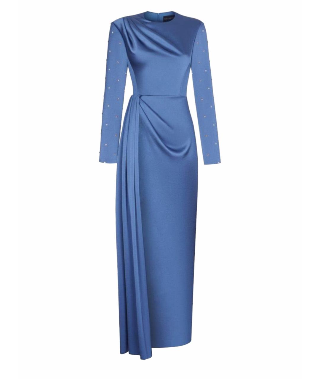 RASARIO Синее полиэстеровое вечернее платье, фото 1