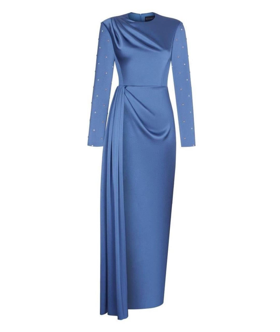 RASARIO Синее полиэстеровое вечернее платье, фото 5