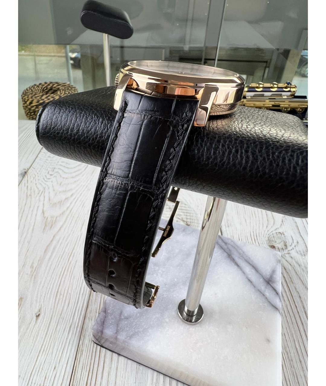 VACHERON CONSTANTIN Коричневые часы из розового золота, фото 7