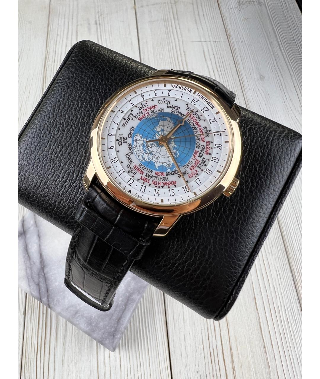 VACHERON CONSTANTIN Коричневые часы из розового золота, фото 2