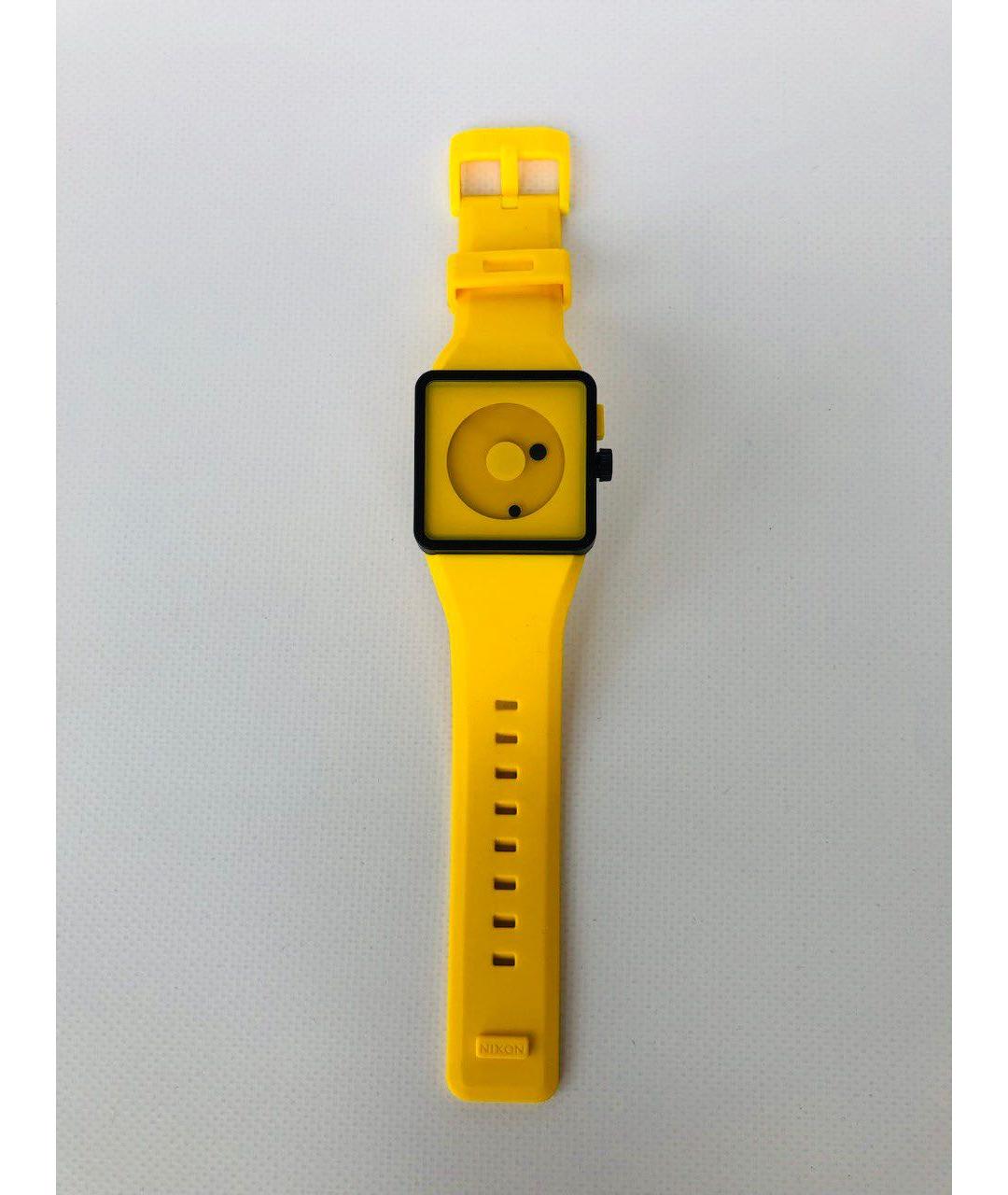 NIXON Желтые часы, фото 9