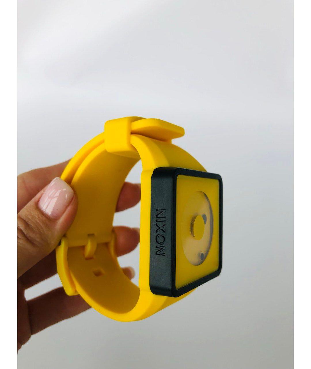 NIXON Желтые часы, фото 3