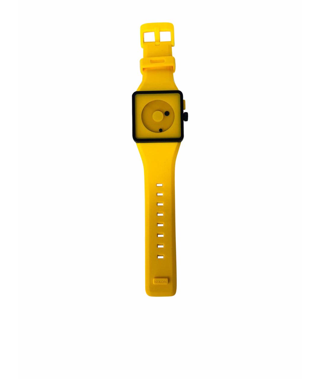 NIXON Желтые часы, фото 1