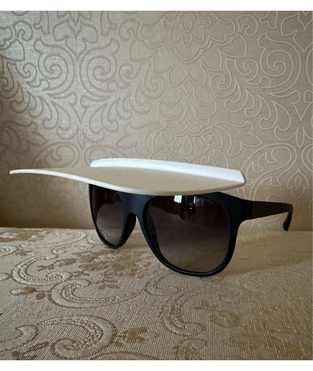 CHANEL PRE-OWNED Белые пластиковые солнцезащитные очки, фото 5
