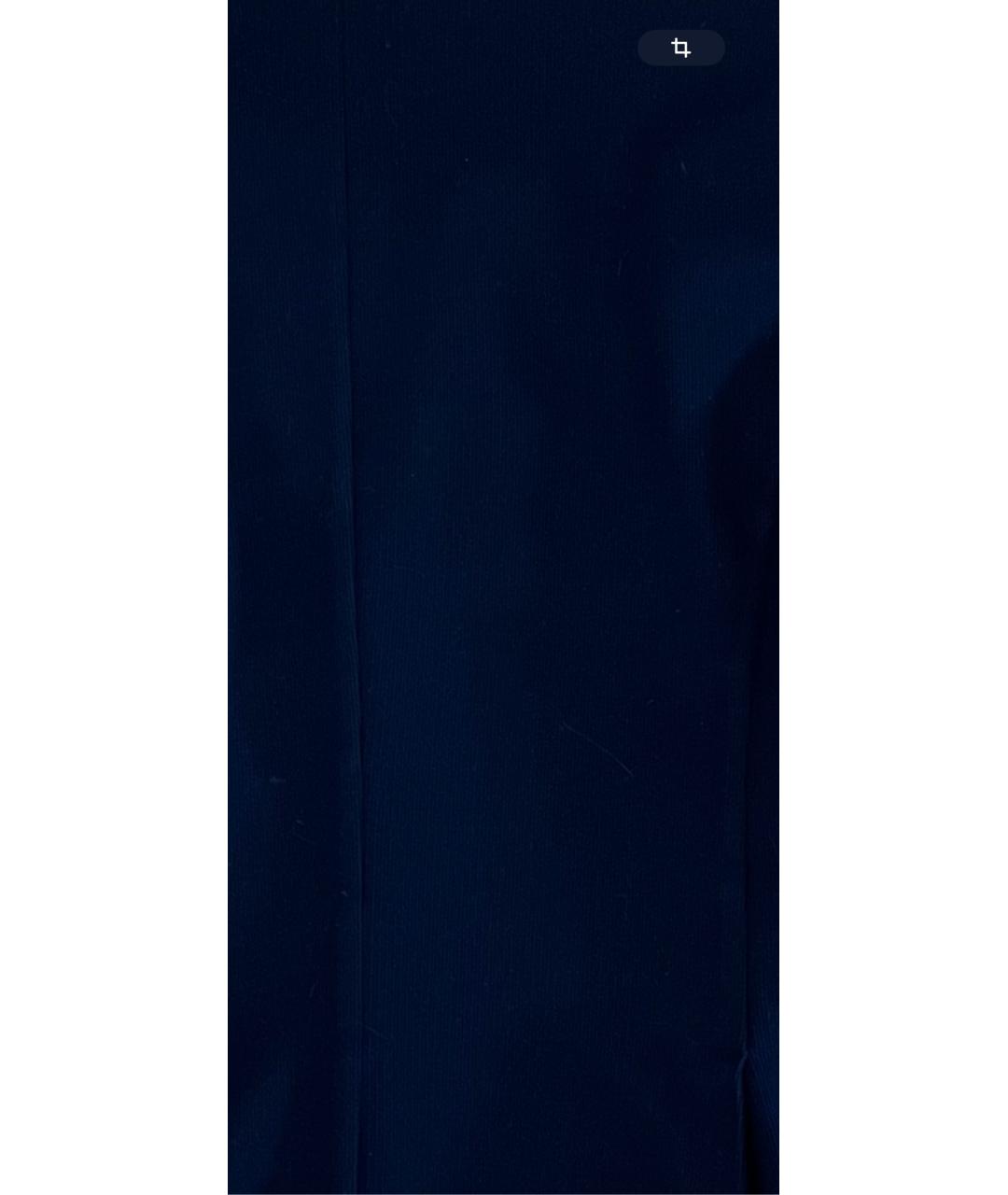 GUCCI Темно-синий хлопковый пиджак, фото 4