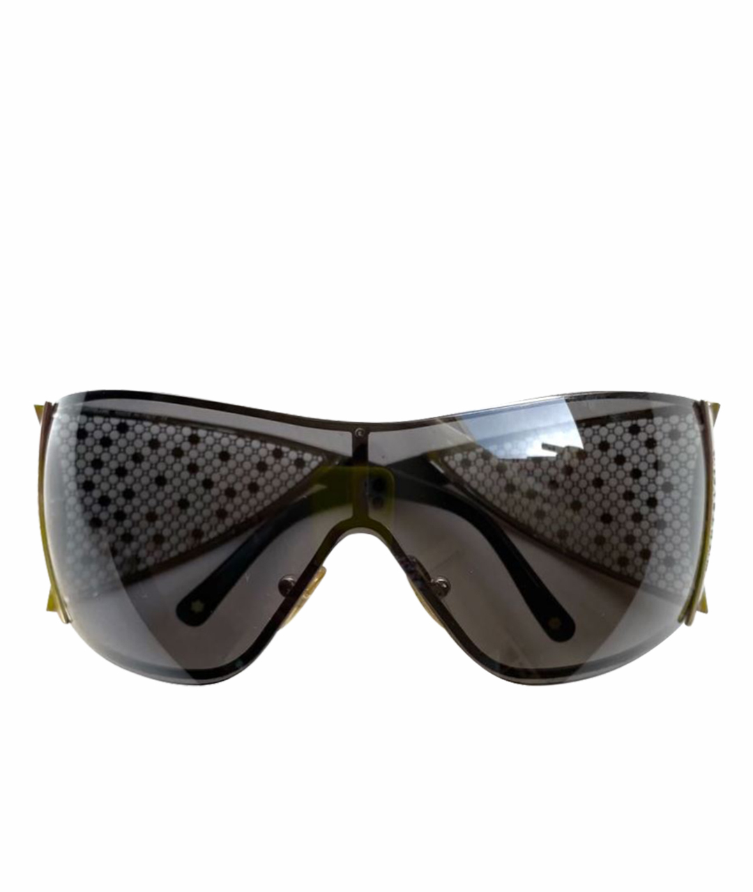 MONTBLANC Серые металлические солнцезащитные очки, фото 1