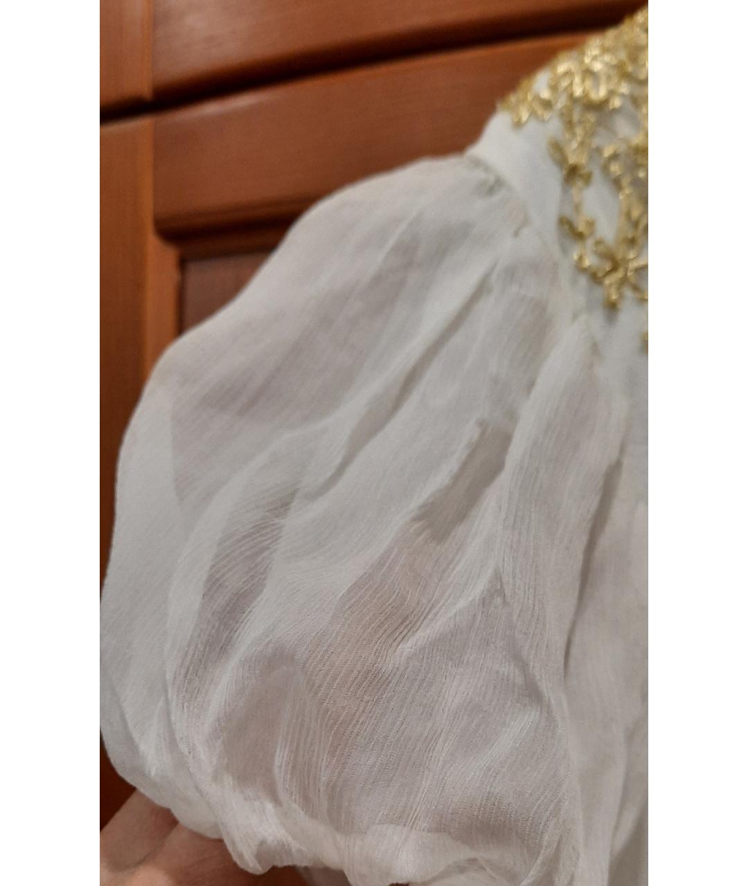 ERMANNO SCERVINO Белое вискозное платье, фото 5