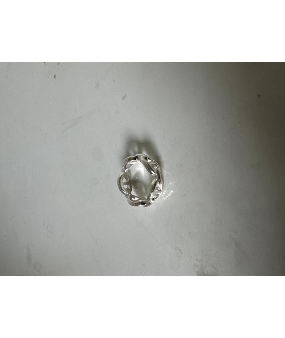 HERMES PRE-OWNED Серебряное кольцо, фото 4