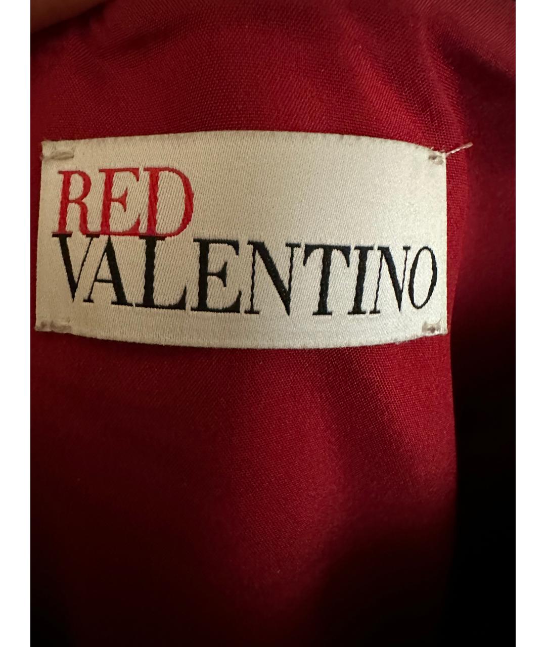 RED VALENTINO Мульти шерстяная юбка мини, фото 3