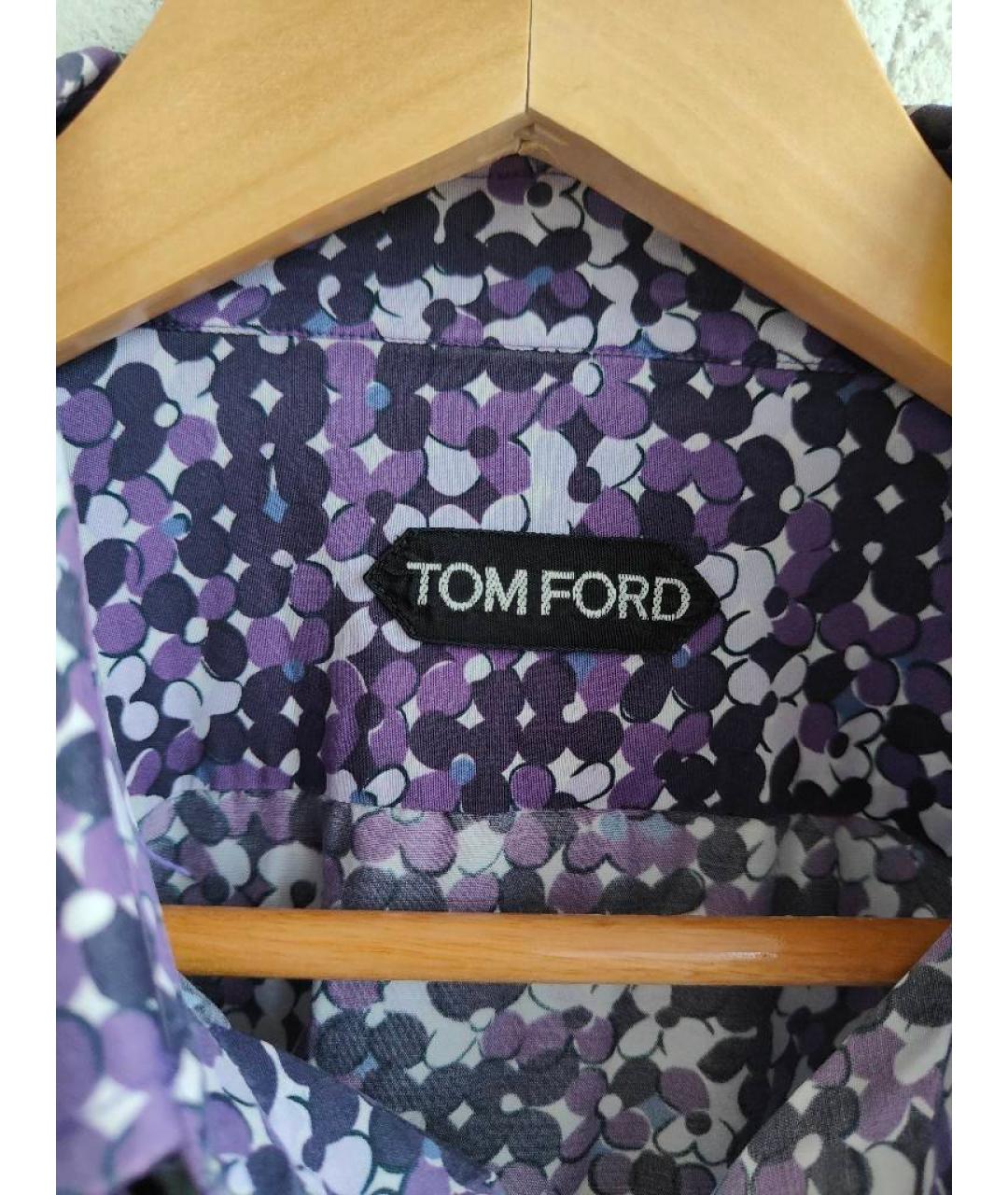 TOM FORD Мульти хлопковая кэжуал рубашка, фото 6