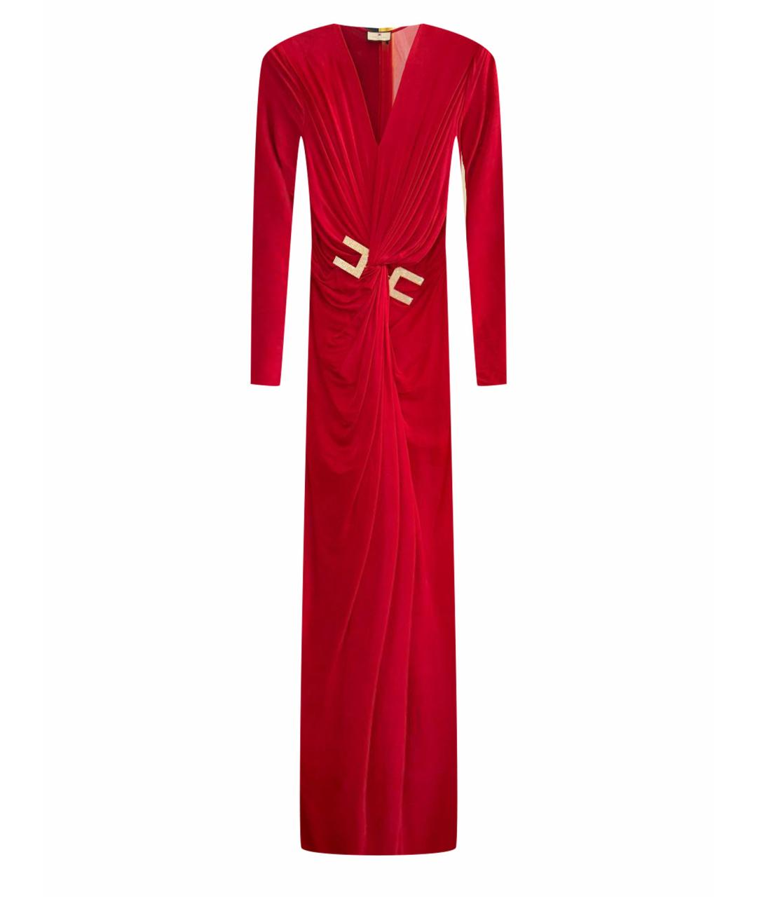 ELISABETTA FRANCHI Красное вечернее платье, фото 1